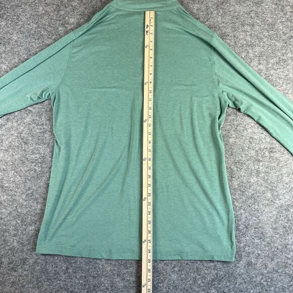 Travis Mathew Men’s Green Quarter Zip Size L 🔥🔥🔥 - Picture 5 of 6